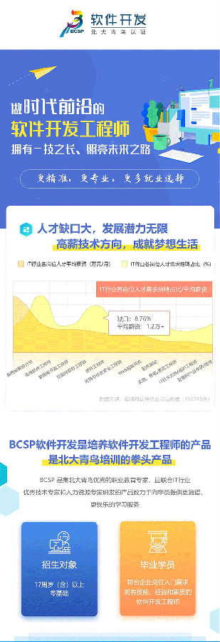 BCSP软件开发专业：拥有一技之长，照亮未来之路！